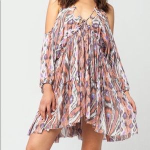 NWT Free People Cold Shoulder Dress